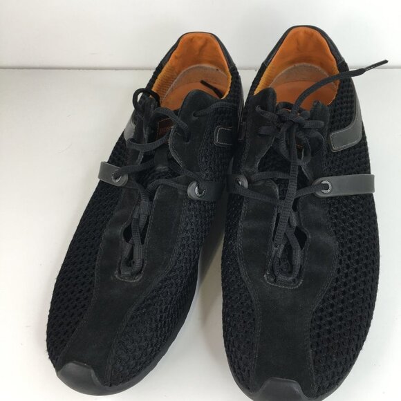 Hugo Boss Black Mesh Sneakers Size 46 - Picture 11 of 13